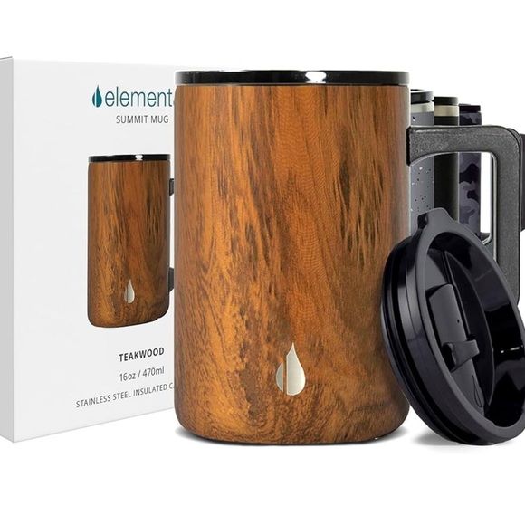 Elemental 16 oz Summit Mug Teakwood - Picture 1 of 6